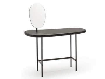 PEBBLE - Wooden secretary desk by Living Divani - view 2